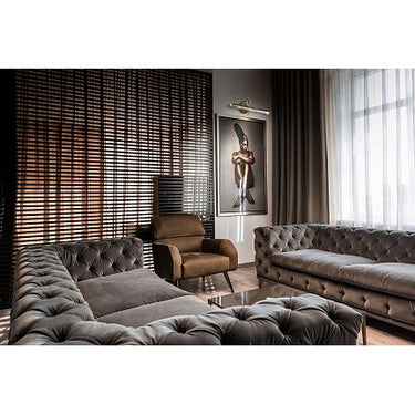 Bilderleuchten Verstellbarer Arm, Gold - Finish, Acryl - Diffusor – Picasso PIC114 - 02 - G | Maytoni - Esszett Luxury | Stilvolles Wohnen mit Charakter