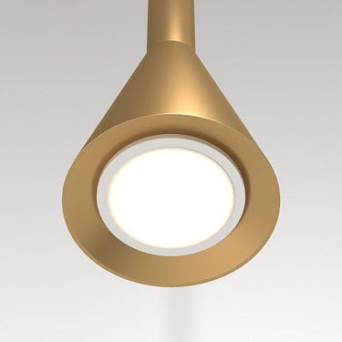 Pendelleuchte Goldfarbenes Metallgehäuse mit GU10 - Fassung, modernem Design und energiesparender Beleuchtung – Arc | Maytoni - Esszett Luxury | Stilvolles Wohnen mit Charakter