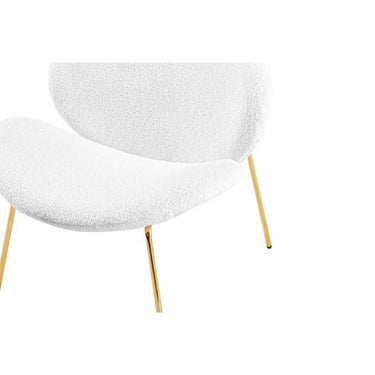 Stuhl Bouclé - Polsterung Metallbeine – Jaden 125 | Kayoom - Esszett Luxury | Stilvolles Wohnen mit Charakter