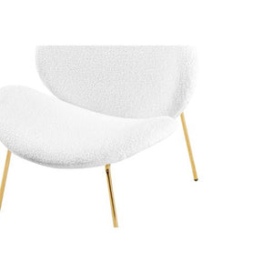 Stuhl Bouclé - Polsterung Metallbeine – Jaden 125 | Kayoom - Esszett Luxury | Stilvolles Wohnen mit Charakter