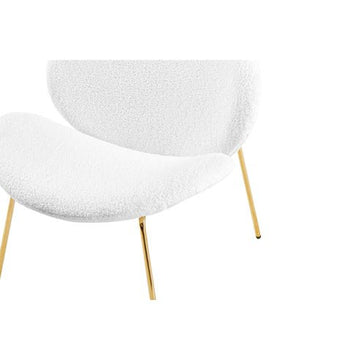 Stuhl Bouclé - Polsterung Metallbeine – Jaden 125 | Kayoom - Esszett Luxury | Stilvolles Wohnen mit Charakter