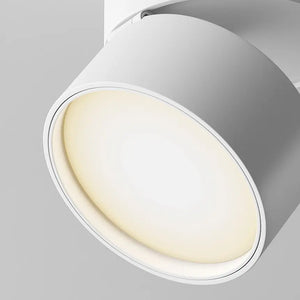 Deckenleuchte – Weißes Aluminium, 12 W Leistung, Ø8,5 cm, Warmweiß, CRI 80 - Onda | Maytoni