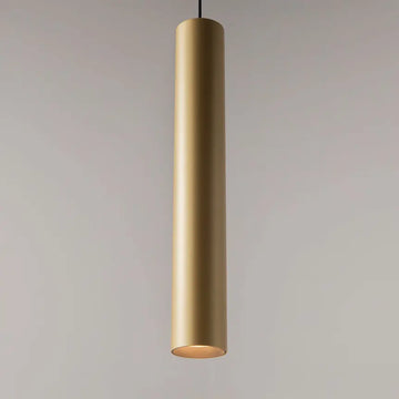 Pendelleuchte – Goldfarbenes Aluminium, GU10 Fassung, IP20 Schutz, Ø6 cm - Pro Focus | Maytoni