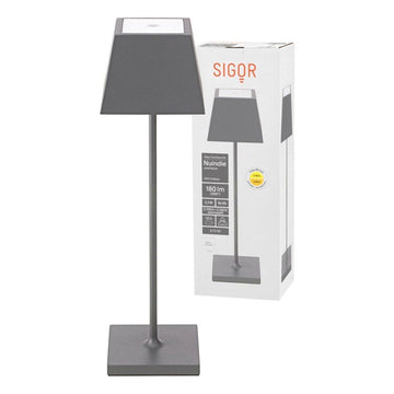 Akku - Tischleuchte Nuindie 2,2W FlexMood 2200K/2700K IP54 168/197lm Ra85 dim von Sigor - Esszett Luxury | Stilvolles Wohnen mit Charakter