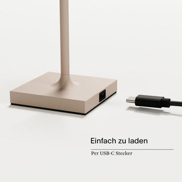 Akku - Tischleuchte Nuindie pocket von Sigor - Esszett Luxury | Stilvolles Wohnen mit Charakter