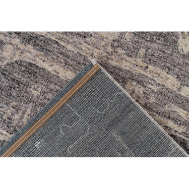 Teppich – Polyester Oberfläche, Künstlerisches Design, Graue Farbe, 160 x 230 cm - Jaka 325 | Kayoom
