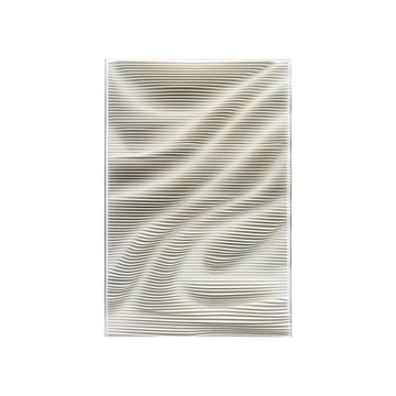 Wandpaneel aus MDF mit Wellenstruktur rechteckigem Design & handveredelter Verarbeitung – Aleishia | PTMD - Esszett Luxury | Stilvolles Wohnen mit Charakter