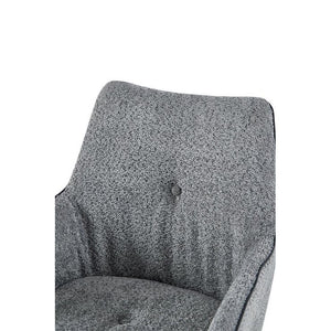 Stuhl Gestepptes Rücken - Design Samtbezug Drehgestell mit Rückholmechanismus – Allie 125 | Kayoom - Esszett Luxury | Stilvolles Wohnen mit Charakter