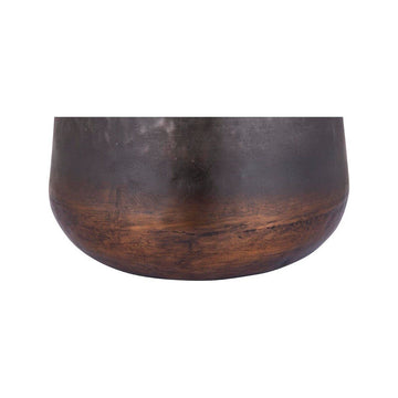 Aluminiumtopf - Nouska 48.0 x 48.0 x 48.0 cm Schwarz von PTMD - Esszett Luxury | Stilvolles Wohnen mit Charakter