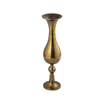 Aluminiumtopf - Orish Brass 16.5 x 16.5 x 64.0 cm von PTMD - Esszett Luxury | Stilvolles Wohnen mit Charakter