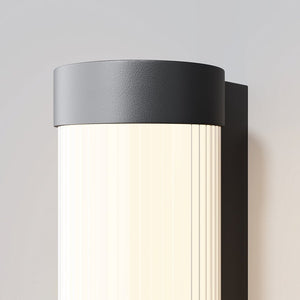 Wandleuchte aus schwarzem Aluminium mit schlankem LED - Design – Rounge | Maytoni - Esszett Luxury | Stilvolles Wohnen mit Charakter