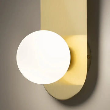 Wall light Matte gold finish, Modern design – Bao | Maytoni