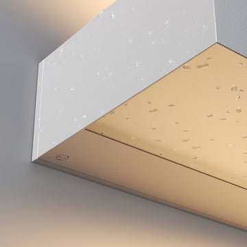 Wandleuchte mit weißem Aluminiumkörper und mattiertem Glasdiffusor – Lot | Maytoni - Esszett Luxury | Stilvolles Wohnen mit Charakter