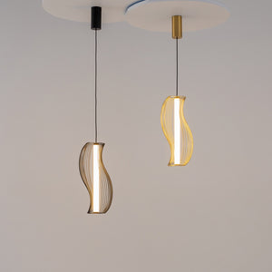 Pendant Light Black Metal Acrylic Elements Modern Linear Design – Shadows of the Past | Maytoni