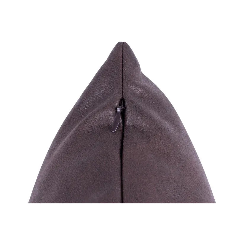 Decken & Kissen - Set – Kunstleder Deko - Reißverschluss Unifarben – Picco 125 | Kayoom - Esszett Luxury | Stilvolles Wohnen mit Charakter