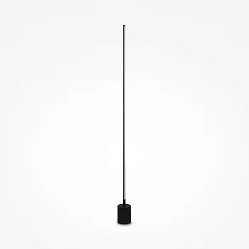 Stehleuchte – Schwarzes Metall, 25 W LED, IP20 Schutz, Höhe 145 cm - Flow | Maytoni