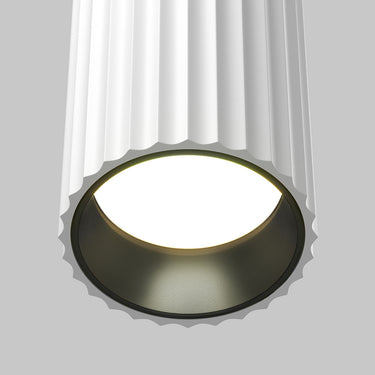 Deckenleuchte – Aluminiumgehäuse, Weiße Oberfläche, 10 Watt Leistung, 100 mm Höhe - Calipso | Maytoni