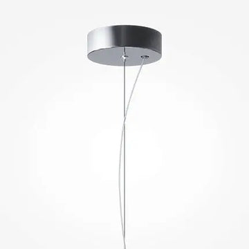 Pendant Lamp Chromed Metal Base Iridescent Glass & Integrated LED – Bruma | Maytoni