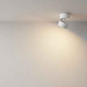 Deckenleuchte – Weißes Aluminium, 12 W Leistung, Ø8,5 cm, Warmweiß, CRI 80 - Onda | Maytoni