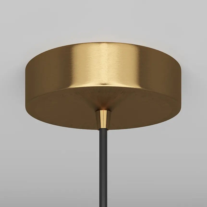 Pendelleuchte – Goldenes Finish, Metallschirm, Höhenverstellbar, GU10 Fassung - Arrow | Maytoni