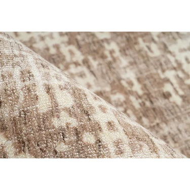 Teppich – Beige Creme, Weicher Viskoseflor, Antike Optik, 150 cm - Puerto 225 | Kayoom