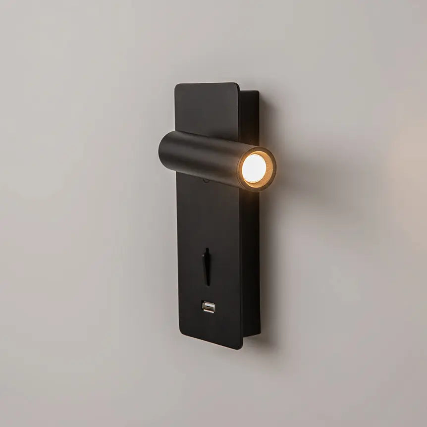 Wandleuchte – Schwarzes Metall, 3 W Leistung, Warmweiß, 18,6 cm Höhe - Mirax | Maytoni