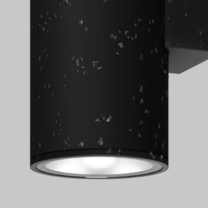 Wandleuchte – Graphitfarbenes Metall mit Glas, 24 W LED, Warmweiß, 1100 lm - Shim | Maytoni