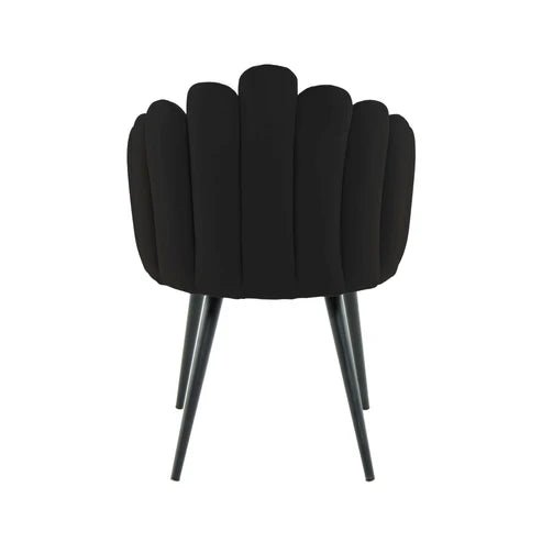 Stuhl mit samtweichem Bezug, ergonomischer Form und stabilem Metallgestell – Jeane 625 | Kayoom - Esszett Luxury | Stilvolles Wohnen mit Charakter