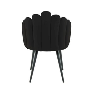 Stuhl mit samtweichem Bezug, ergonomischer Form und stabilem Metallgestell – Jeane 625 | Kayoom - Esszett Luxury | Stilvolles Wohnen mit Charakter