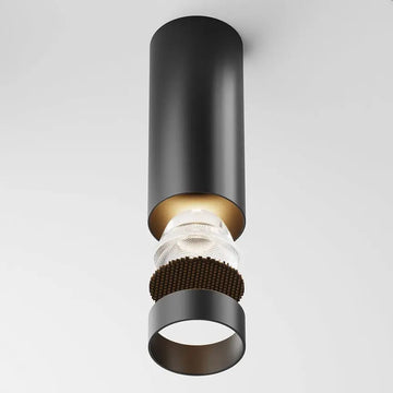 Ceiling Lamp Black Aluminum Finish – Focus LED | Maytoni