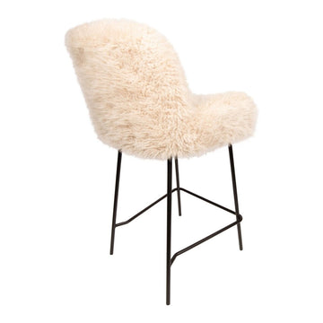 Barhocker - Leander Beige von PTMD - Esszett Luxury | Stilvolles Wohnen mit Charakter