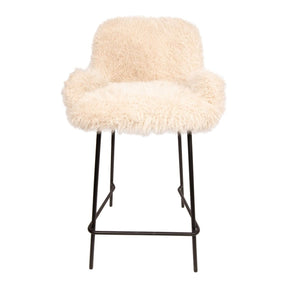 Barhocker - Leander Beige von PTMD - Esszett Luxury | Stilvolles Wohnen mit Charakter