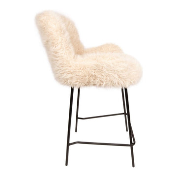 Barhocker - Leander Beige von PTMD - Esszett Luxury | Stilvolles Wohnen mit Charakter