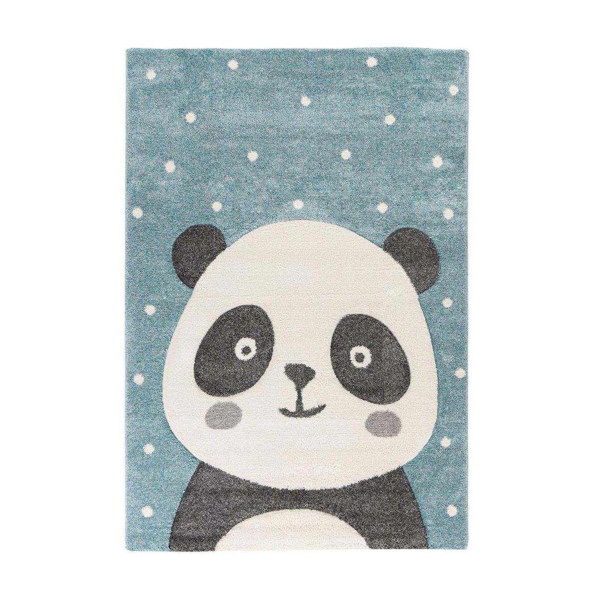 Rug durable polypropylene + subtle blue design - Australia "Madura" | Kayoom
