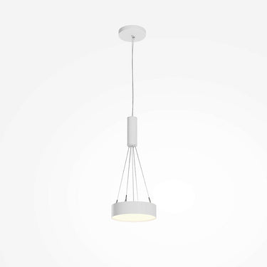 Deckenleuchte aus weißem Metall mit integrierter LED und warmweißem Licht – Zon | Maytoni - Esszett Luxury | Stilvolles Wohnen mit Charakter