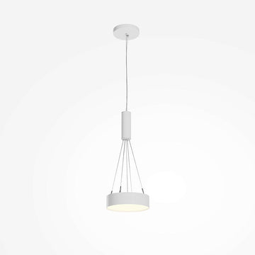 Deckenleuchte aus weißem Metall mit integrierter LED und warmweißem Licht – Zon | Maytoni - Esszett Luxury | Stilvolles Wohnen mit Charakter