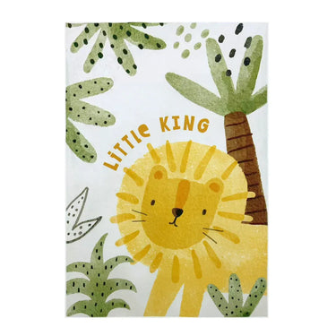 Rug with cotton backing, easy-care surface, and children's motif – Wonder 127 | Kayoom