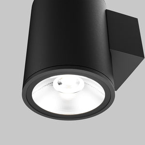 Wandleuchte – Graphitfarbenes Metall mit Glas, 5 W LED, Warmweiß, 350 lm - Shim | Maytoni