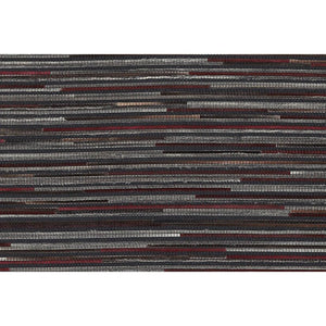 Patchwork-Look Rug Leather-Wool Mix & Flat Structure - Wild 8023 | Kayoom