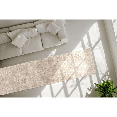Teppich – Creme Farbe, Weicher Kurzflor, Maschinengewebt Material, 300 cm - Amora 264 | Kayoom