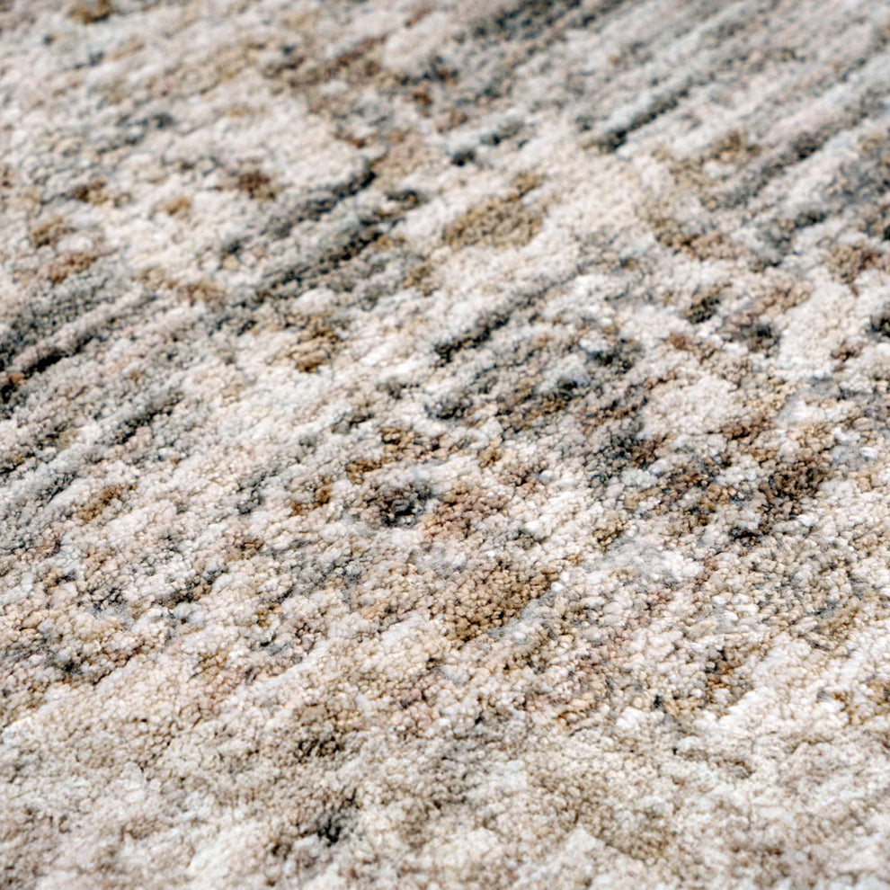 Carpet made of durable polyester, non-slip cotton backing, easy to clean – Amora 264 | Kayoom