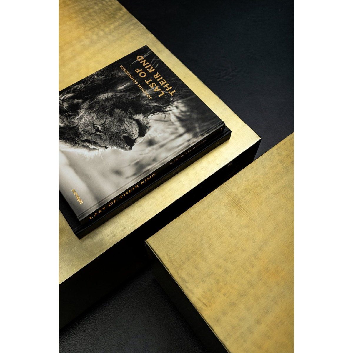 Beistelltisch - Irvy 81.0 x 81.0 x 35.0 cm Gold von PTMD - Esszett Luxury | Stilvolles Wohnen mit Charakter
