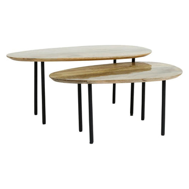 Beistelltisch - Oxil 90.0 x 50.0 x 42.0 cm Natur von PTMD - Esszett Luxury | Stilvolles Wohnen mit Charakter