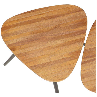Beistelltisch - Rupert 53.0 x 50.0 x 51.0 cm Natur von PTMD - Esszett Luxury | Stilvolles Wohnen mit Charakter
