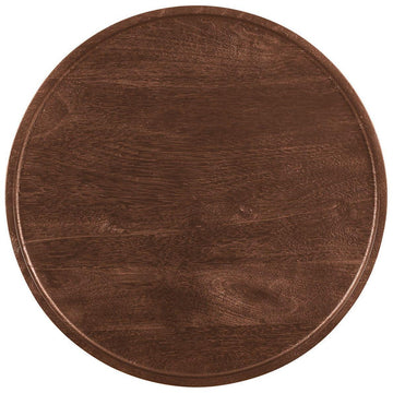Beistelltisch - Seva 46.0 x 46.0 x 50.0 cm Braun Gold von PTMD - Esszett Luxury | Stilvolles Wohnen mit Charakter