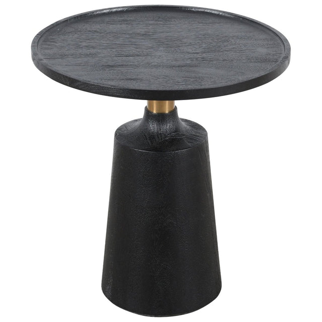 Beistelltisch - Seva 46.0 x 46.0 x 50.0 cm Schwarz Gold von PTMD - Esszett Luxury | Stilvolles Wohnen mit Charakter