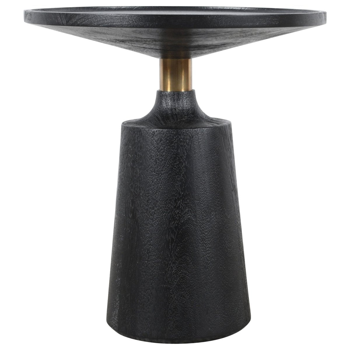 Beistelltisch - Seva 46.0 x 46.0 x 50.0 cm Schwarz Gold von PTMD - Esszett Luxury | Stilvolles Wohnen mit Charakter