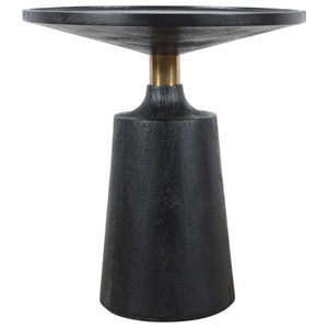 Beistelltisch - Seva 46.0 x 46.0 x 50.0 cm Schwarz Gold von PTMD - Esszett Luxury | Stilvolles Wohnen mit Charakter