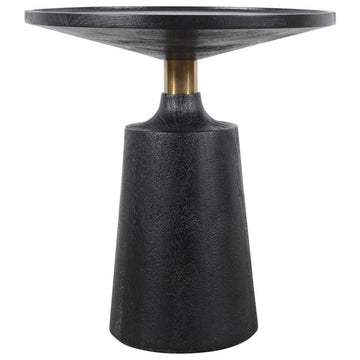 Beistelltisch - Seva 46.0 x 46.0 x 50.0 cm Schwarz Gold von PTMD - Esszett Luxury | Stilvolles Wohnen mit Charakter