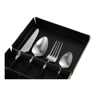 Besteck - Delicious Iron Steel Silber / Schwarz von PTMD - Esszett Luxury | Stilvolles Wohnen mit Charakter